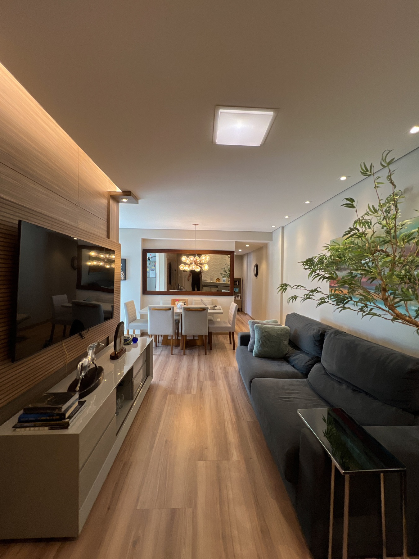 Apartamento com varanda gourmet